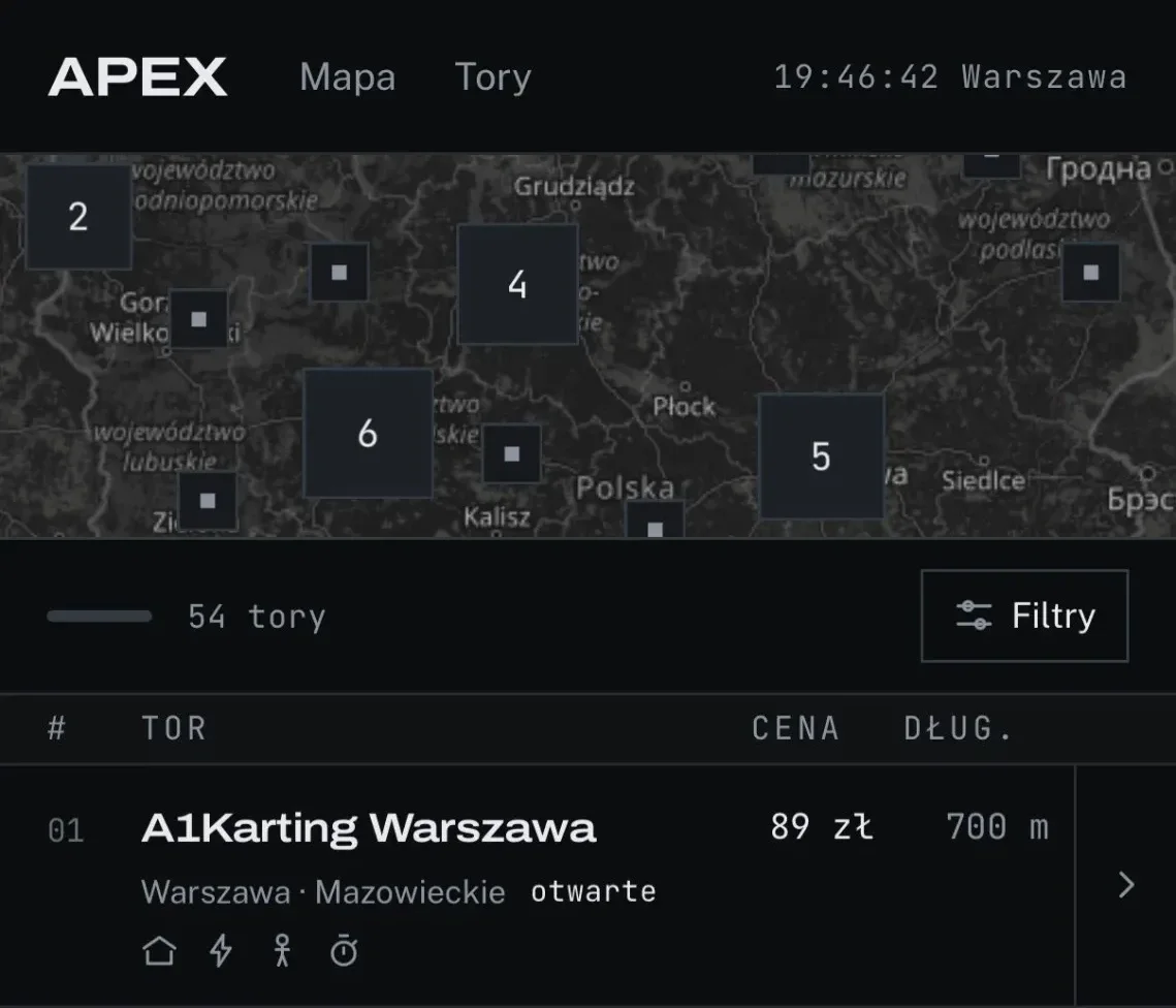 Apex — zrzut ekranu
